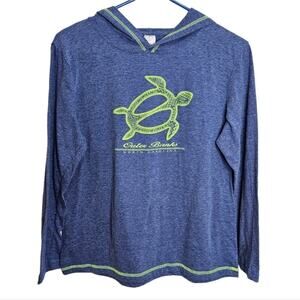 Outter Banks N. Carolina Long Sleeve Hoodie Lightweight, Prairie Mountain 14/16